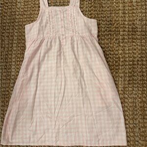 Petite Plume Women’s Pink Gingham Nightgown Size XS EUC